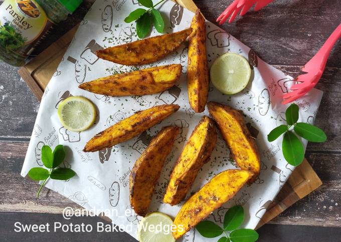 Bagaimana Membuat Sweet Potato Baked Wedges Anti Gagal