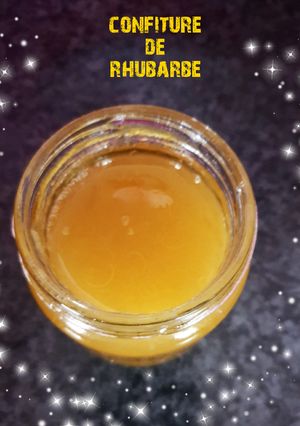 Une photo de Confitures de rhubarbe #octobre
