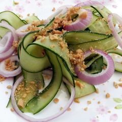 A picture of Cucumber Salad Top Peanut.