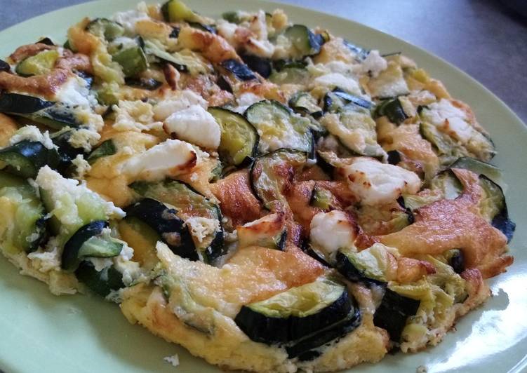 Frittata di zucchine e ricotta