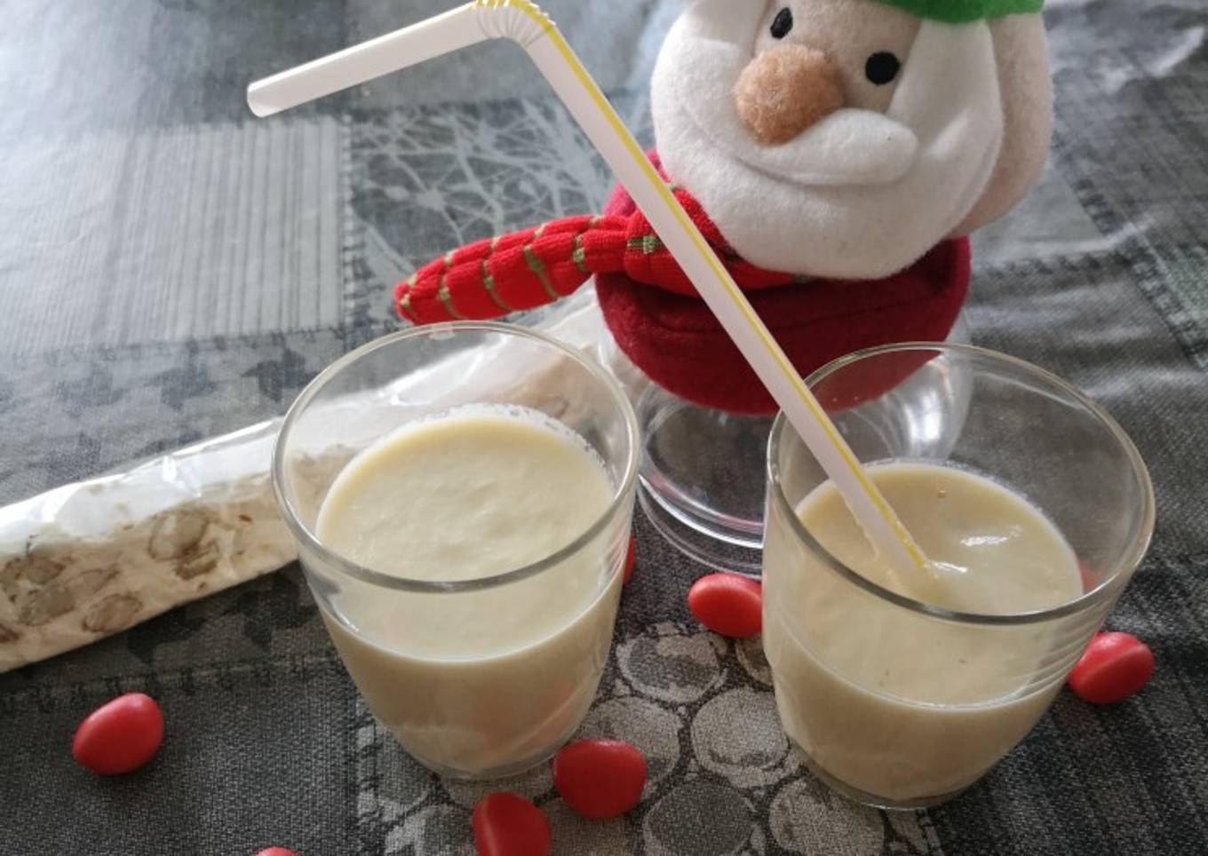 Verrines smoothie pommes miel noisettes 🐿