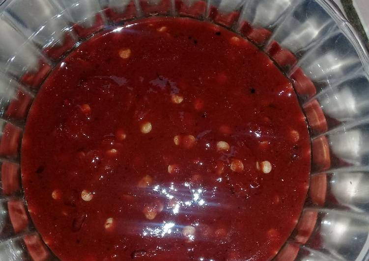 Resep Sambal mentah, Enak