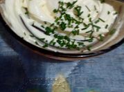 Una foto de queso philadelphia con ciboulette