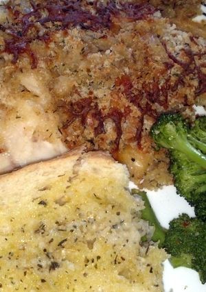 A picture of Parmesan Crusted Tilapia.
