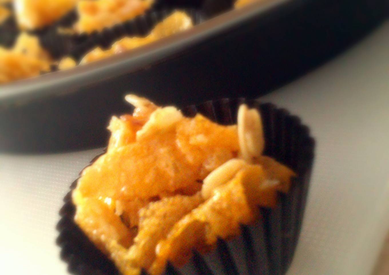 No Bake Honey 'Flakes
