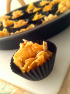 A picture of No Bake Honey 'Flakes.