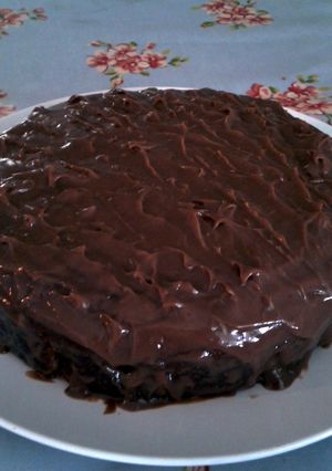 A picture of Moist Chocolate Cake.