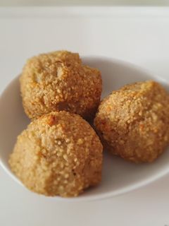 Una foto de Albóndigas de berenjenas