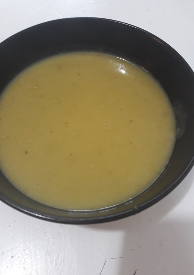 Una foto de Puré de patata y guisantes