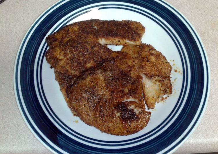 Recipe of Favorite Blackened Tilapia