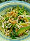 Sayur Urap Selada Air-Tauge-Jipang/Labu Siam