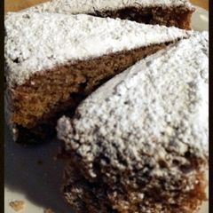 A picture of AMIEs CHOCOlate YOGURT Cake.