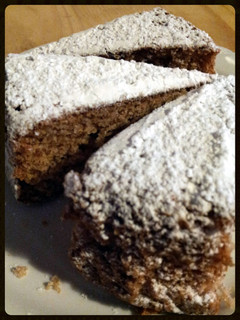 A picture of AMIEs CHOCOlate YOGURT Cake.