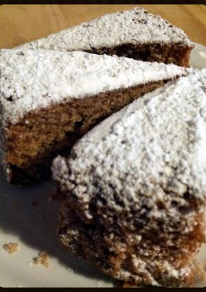 A picture of AMIEs CHOCOlate YOGURT Cake.
