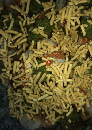A picture of Arabi chaat.