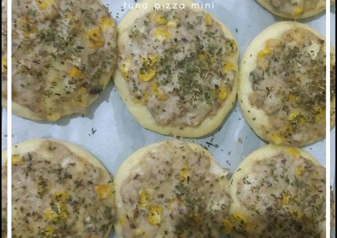 Tuna pizza mini empuk, super simple