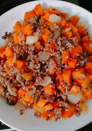 Hình của món CƠM LỨT RANG BÒ HELTHY NGON MÊ LI🍛.
