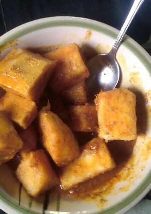A picture of Yam porridge.