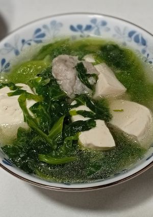 Foto resep Sayur Bening Tahu,Selada Air dan adonan ikan dace