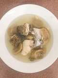 Sup ikan caipo / fish with preserved turnip soup