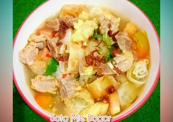 Wajib coba! Resep membuat Soto Mie  menggugah selera