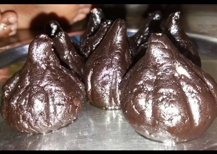 Recipe of Fall Oreo modak
