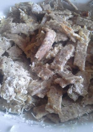 Foto di PASTA CON CARCIOFI  (in questa ricetta come pasta ho utilizzato i pizzoccheri)