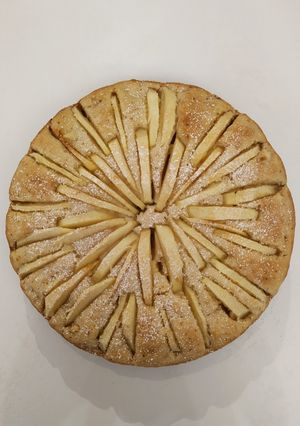 Foto di Torta light mele e mandorle