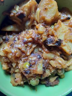 বাঁধাকপি ঘন্ট(bandhakopi ghonto recipe in Bengali) রেসিপির প্রধান ছবি