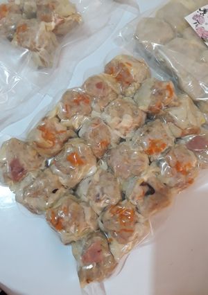 Foto resep Dimsum Shewmay Somay Ayam Udang Halal Cemilan MPasi 11m+ NO MSG