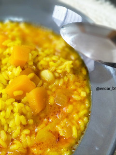 Una foto de Olla con calabaza