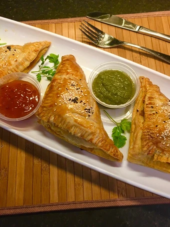 Easy Steps Make Recipes Keema puff pastry: (minced beef puff pastry) the So Delicious So Delicious.