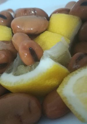 صورة لوصفة فول وحامض