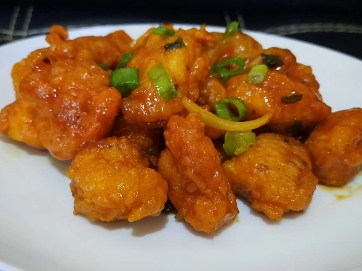 Cara Gampang Menyiapkan Resep Korean butter honey chicken pop corn yang Menggugah Selera Anti Ribet, Sempurna