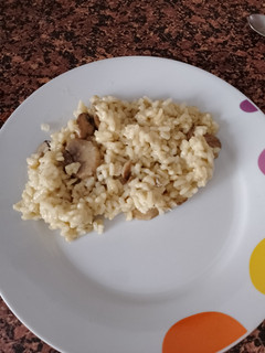 Una foto de Risotto de champiñones