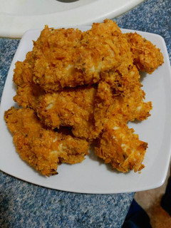 Una foto de Pollo crujiente con doritos