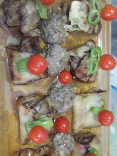 صورة لوصفة كفتة باذنجان
