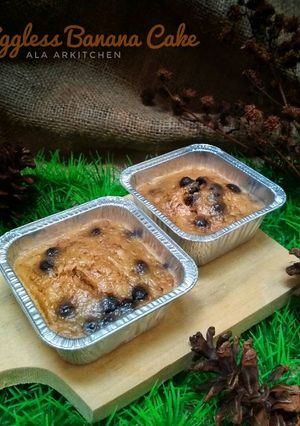 Foto resep 65. Eggless Banana Cake ala ArKitchen (pr_egglesscake)
