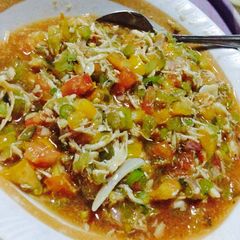 A picture of Easy Tomato Salsa Dip.