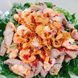 Gỏi rau càng cua trộn tôm thịt