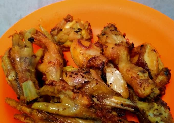 Cara Gampang Membuat Ayam Goreng Bumbu Kuning (51) Anti Gagal