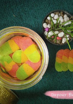 Foto resep Lidah Kucing Rainbow