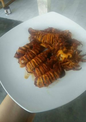 Foto resep Cumi Bakar ala HotPlate