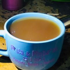 A picture of Ginger tea 🍵.