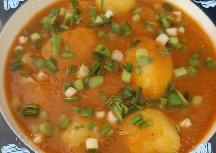 Recipe: Delicious Steamed Dum Aloo