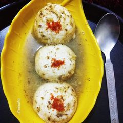 A picture of Aam Panna Dahi Vada.