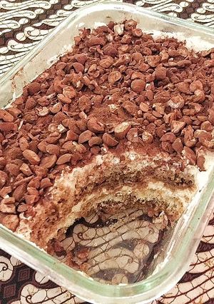 A picture of Frangelico Tiramisu.