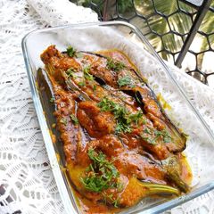 A picture of Khatte Meethe Baigan.