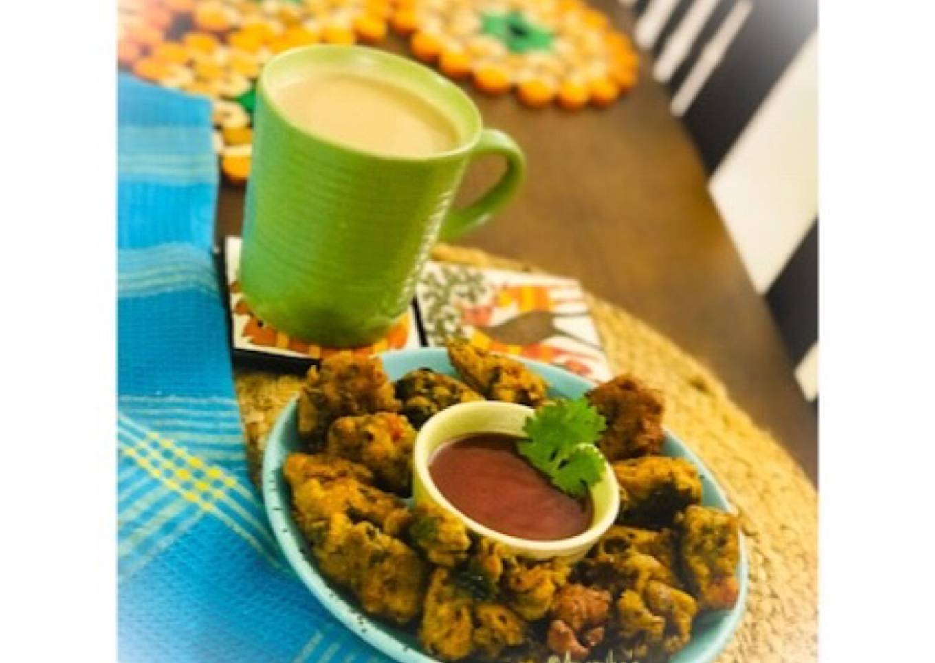 MANGODE- Moong Dal Pakoras: Tea Time Snacks