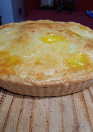 Una foto de Tarta de Muzzarella _Espinaca _ Calabaza🥮